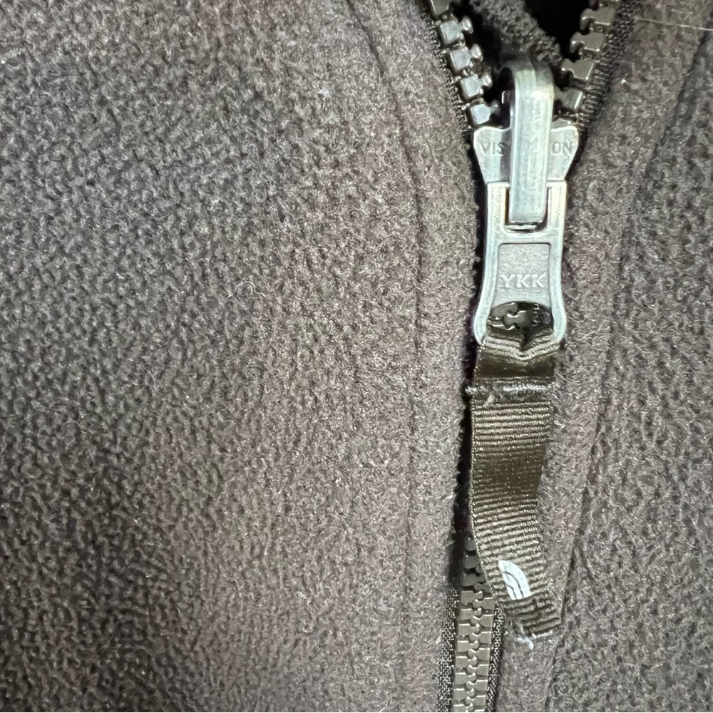 The North Face Full Zip Jacket Brown Size XL Girls Kids - Picture 7 of 8